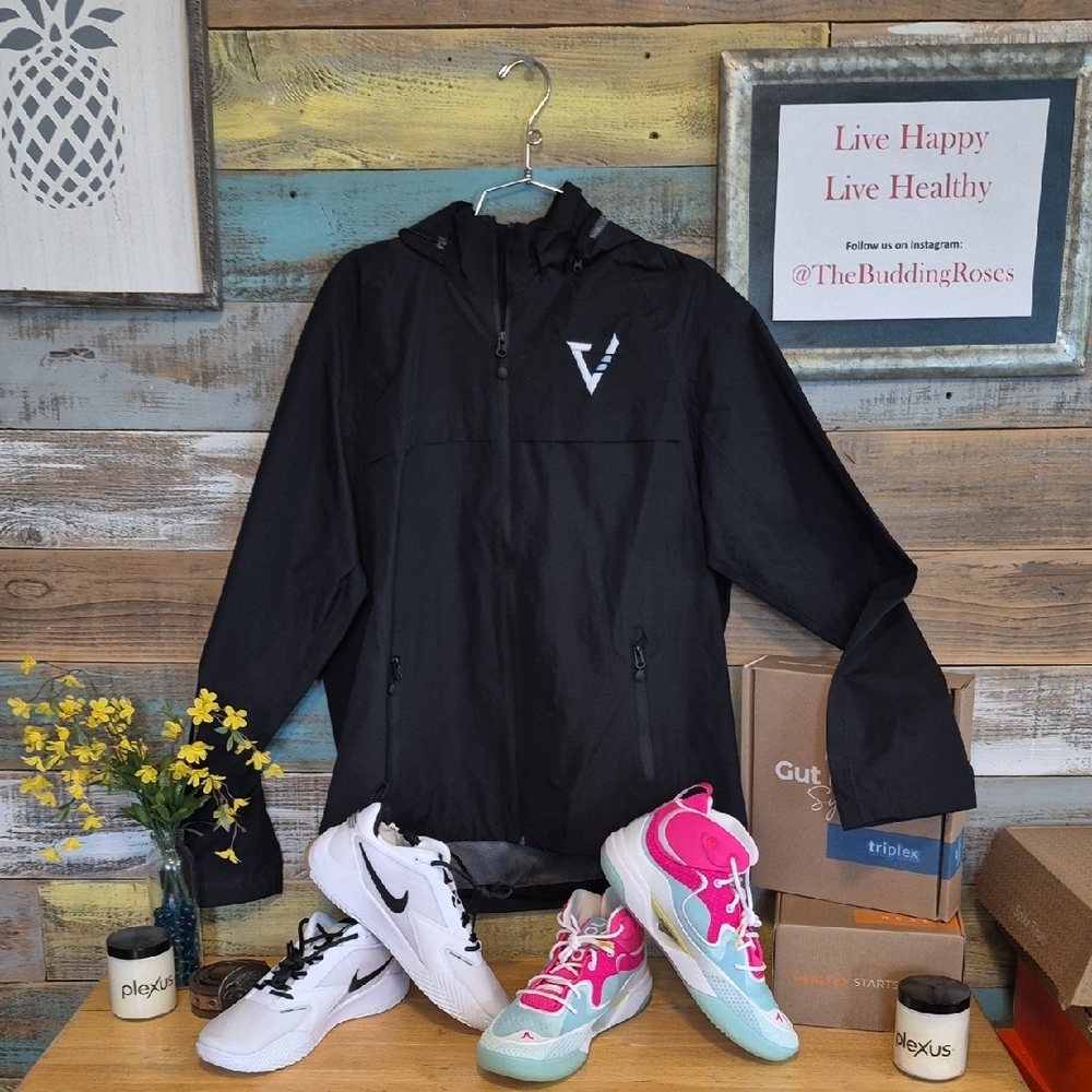 Black Adult Rain Jacket